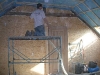 insufflation de la ouate de cellulose             